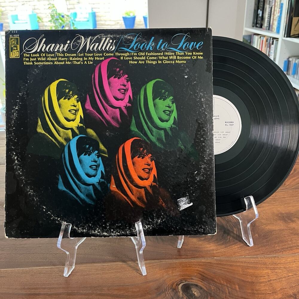 Shani Wallis Look To Love Vinyl LP 1967 KAPP KL-1527 Promo